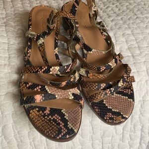 Madewell block heel sandal